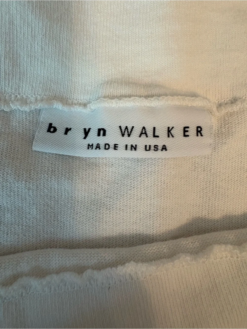 Bryn Walker White Balloon Sleeve Tunic Top Medium Made USA - Picture 4 of 9
